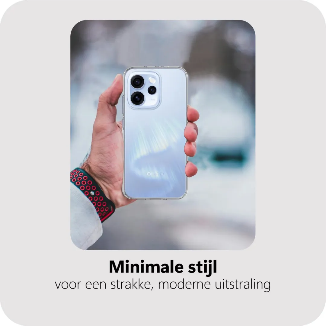Just in Case Oppo Reno15F Hoesje Siliconen MOO2880KL0 - Transparant - afbeelding 6 van 6