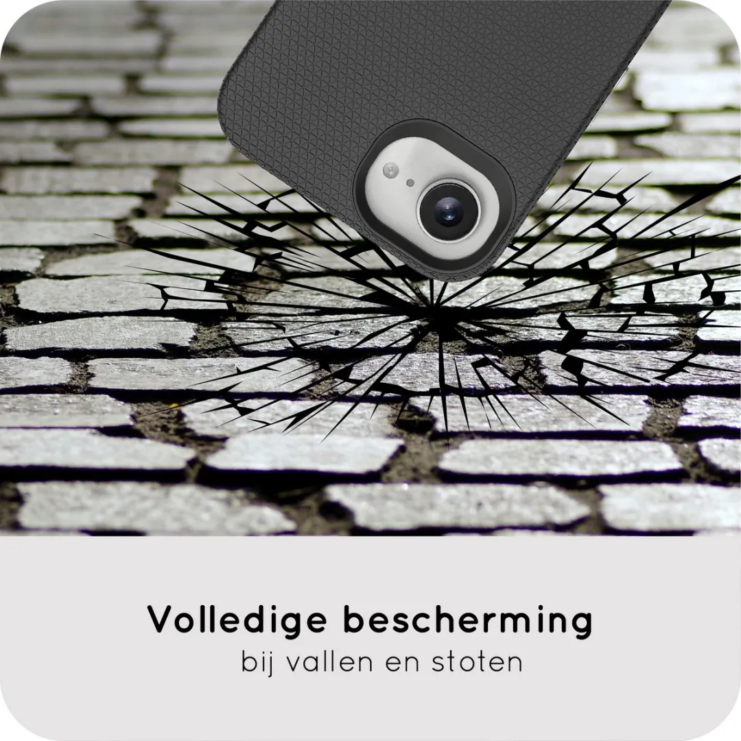 Just in Case iPhone 17e/16e Armor Hoesje - Zwart - afbeelding 6 van 6