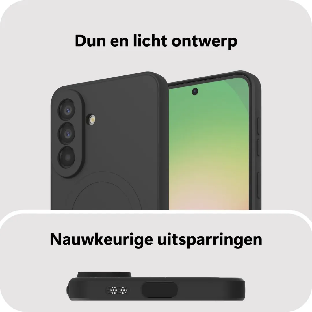 Just in Case Hoesje MSA2871KC1M - Samsung Galaxy A57 - Zwart