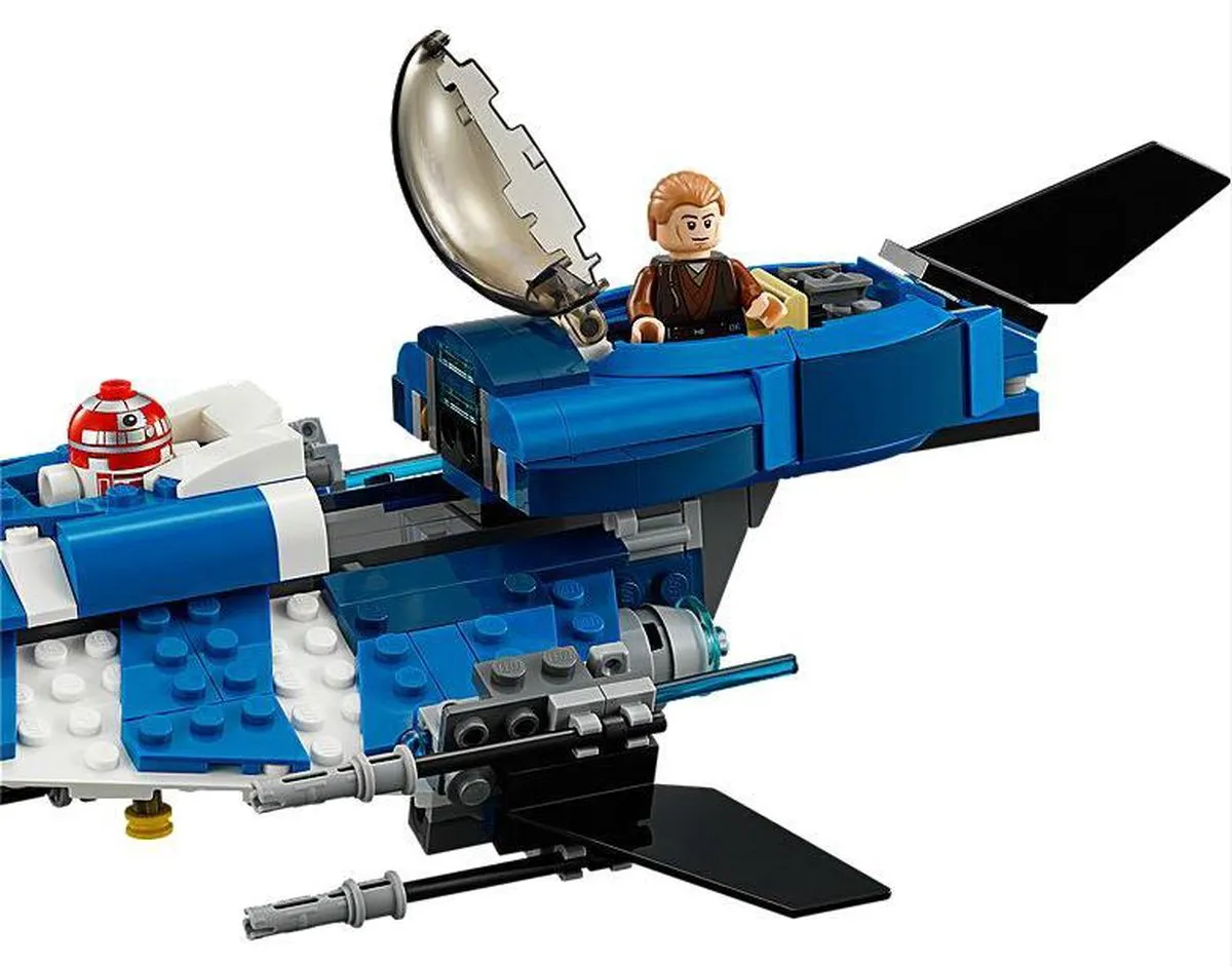 LEGO Star Wars Anakins Custom Jedi Starfighter 75087 - 370 Stukken - afbeelding 3 van 6