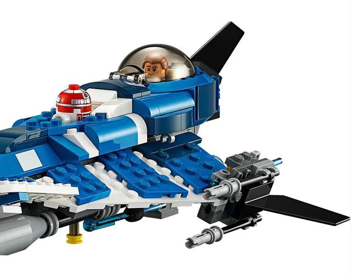 LEGO Star Wars Anakins Custom Jedi Starfighter 75087 - 370 Stukken - afbeelding 4 van 6