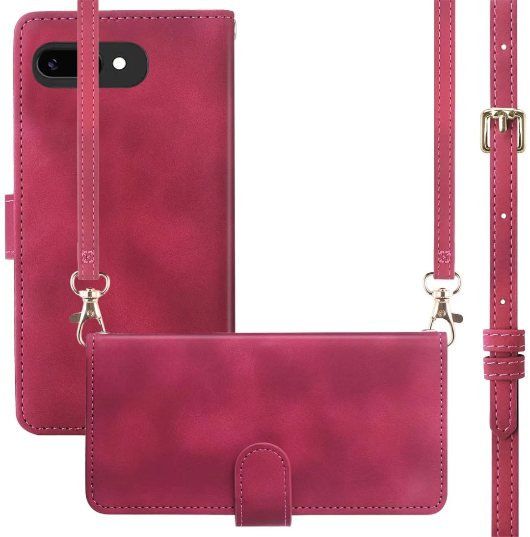 Imoshion Bookcase Hoesje Google Pixel 9a - 3 Pasjes - Rood