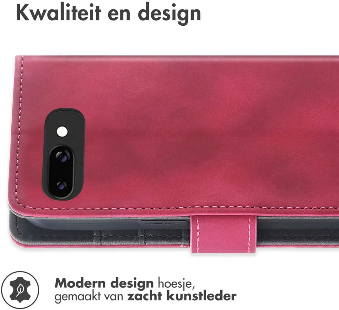Imoshion Bookcase Hoesje Google Pixel 9a - 3 Pasjes - Rood