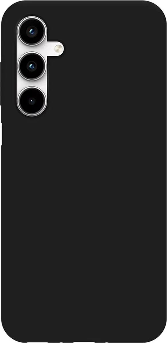 Just in Case Hoesje Samsung Galaxy A35 - Siliconen - Zwart - 8446190