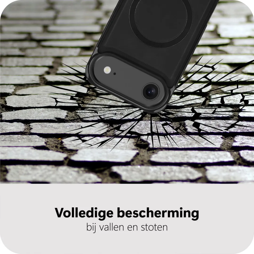 Just in Case MAP2764PS1M Bookcase iPhone Air - 2-in-1 Hoesje Zwart
