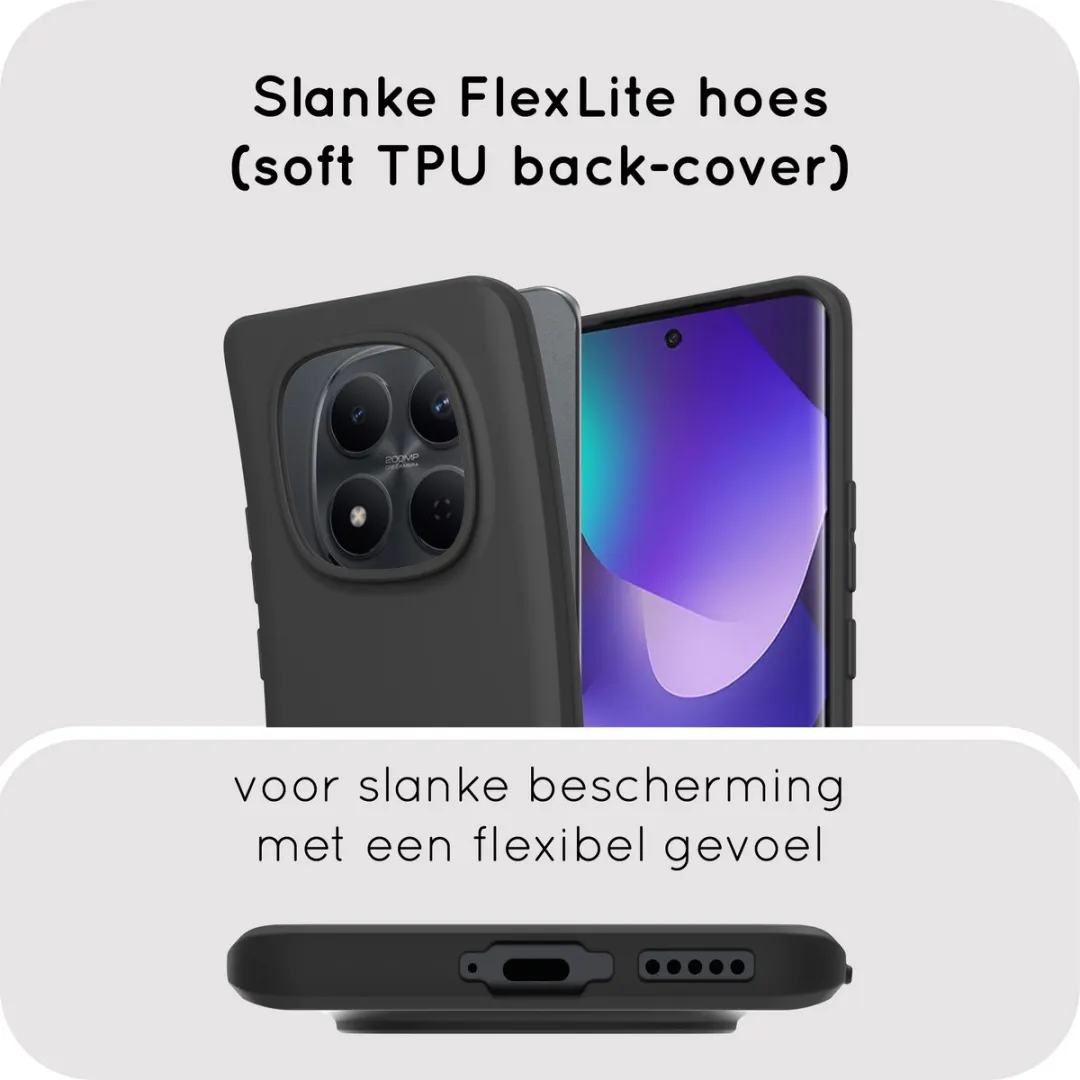 Just in Case Hoesje Xiaomi Redmi Note 15 MXM2858KL1 - Zwart - afbeelding 6 van 6