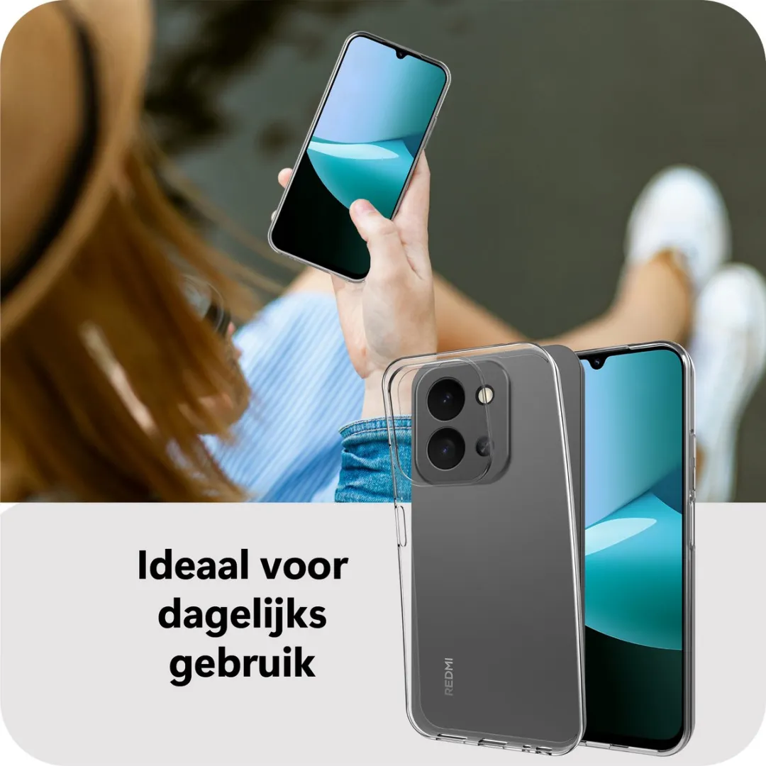 Just in Case Hoesje Xiaomi Redmi 15C MXM2799KL0 - Siliconen - Transparant