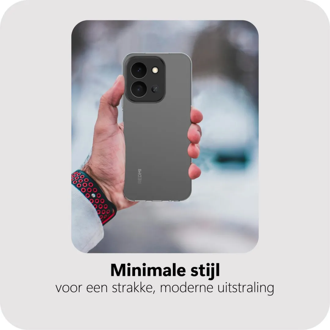 Just in Case Hoesje Xiaomi Redmi 15C MXM2799KL0 - Siliconen - Transparant