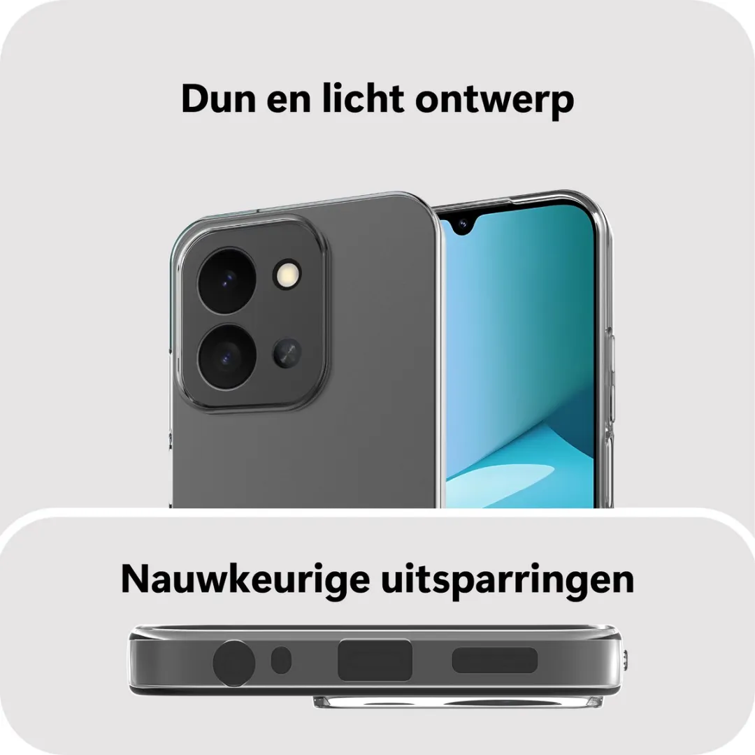 Just in Case Hoesje Xiaomi Redmi 15C MXM2799KL0 - Siliconen - Transparant