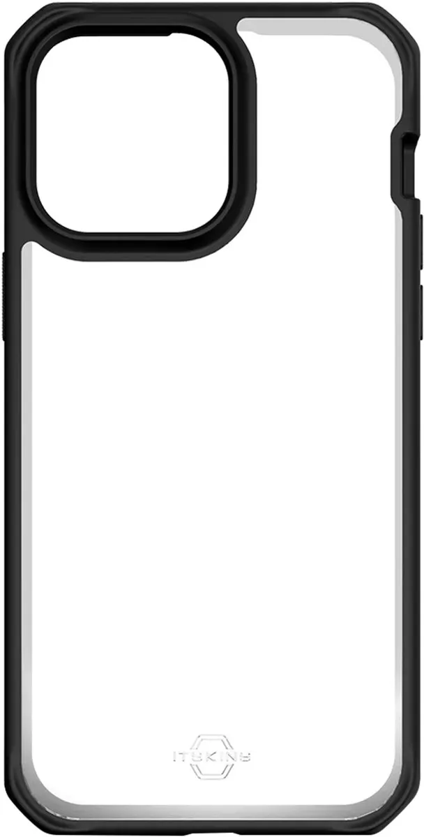 Itskins Feronia Organic Pure iPhone 14 Pro Hoes - Transparant