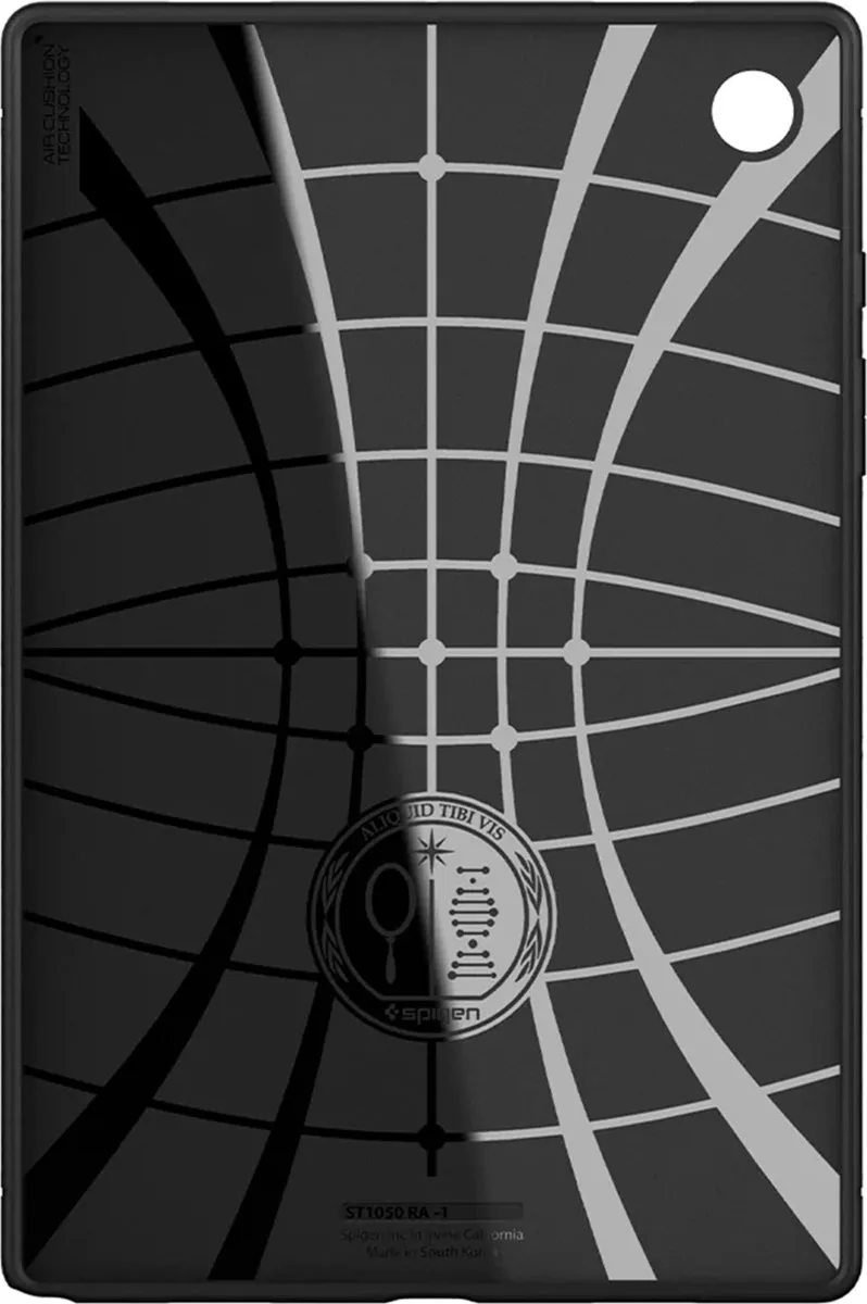 Spigen Rugged Armor ACS04136 Hoes - Samsung Galaxy Tab A8 2021 - Zwart