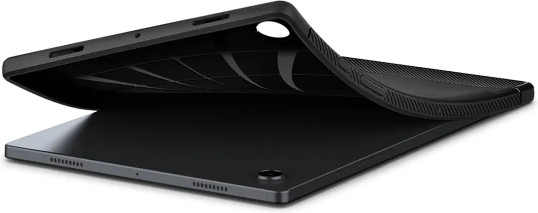 Spigen Rugged Armor ACS04136 Hoes - Samsung Galaxy Tab A8 2021 - Zwart