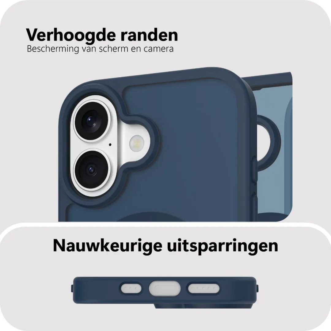 Just in Case iPhone 17 MAP2761AE7M Hoesje - Military Grade - Blauw