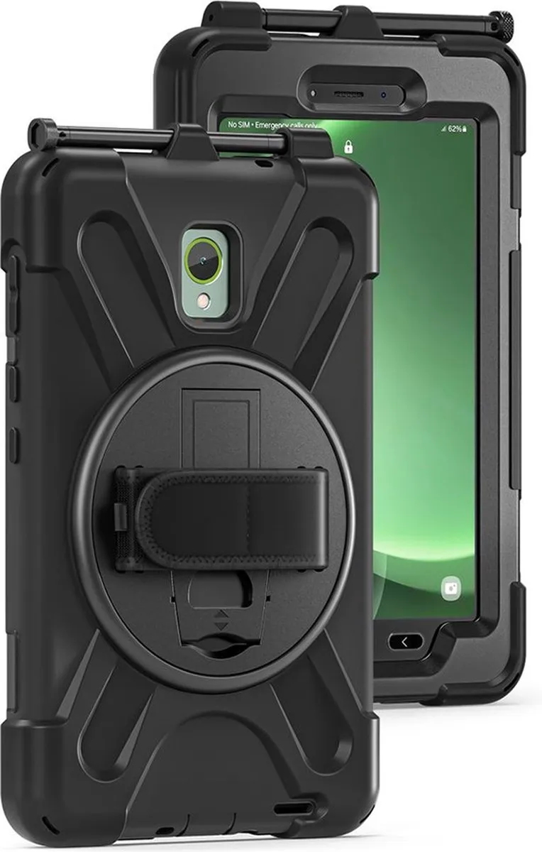 Just in Case 8491411 Tablethoes - Samsung Galaxy Tab Active - Zwart - afbeelding 6 van 6