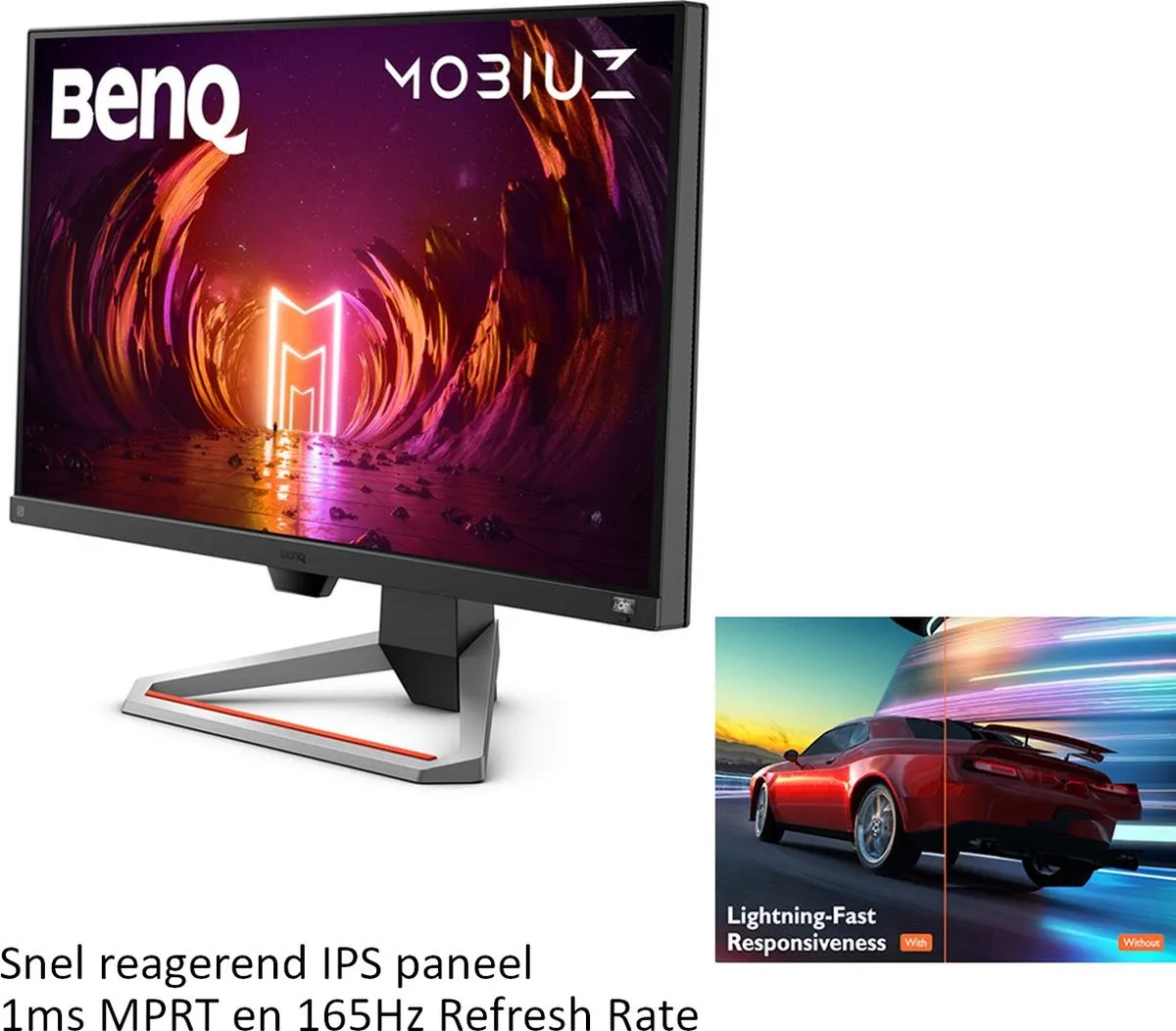 BenQ Mobiuz EX2710S Gaming Monitor 27" - Full HD IPS - 165Hz - afbeelding 6 van 6