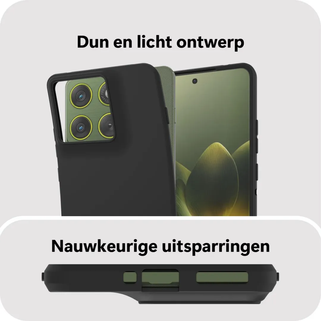 Just in Case Motorola Edge 70 Hoesje MMT2856KL1 - Zwart - afbeelding 6 van 6