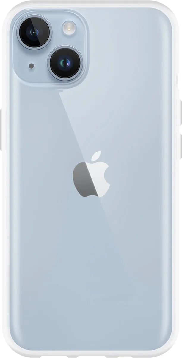 Just in Case iPhone 15 Hoesje met Koord 8130075 - Transparant