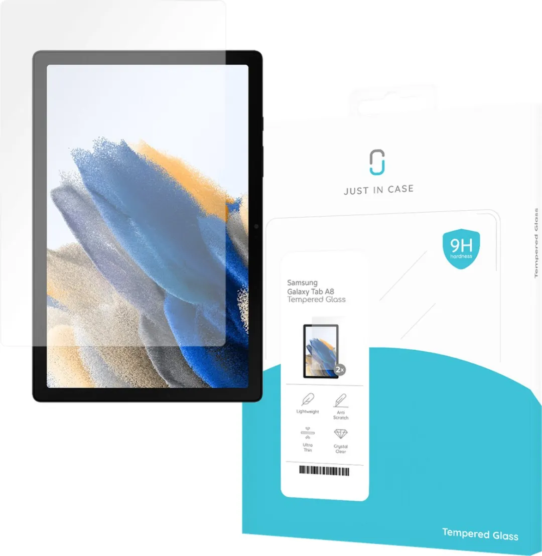Just in Case Screenprotector Samsung Galaxy Tab A8 2021 - 2 Stuks - afbeelding 6 van 6