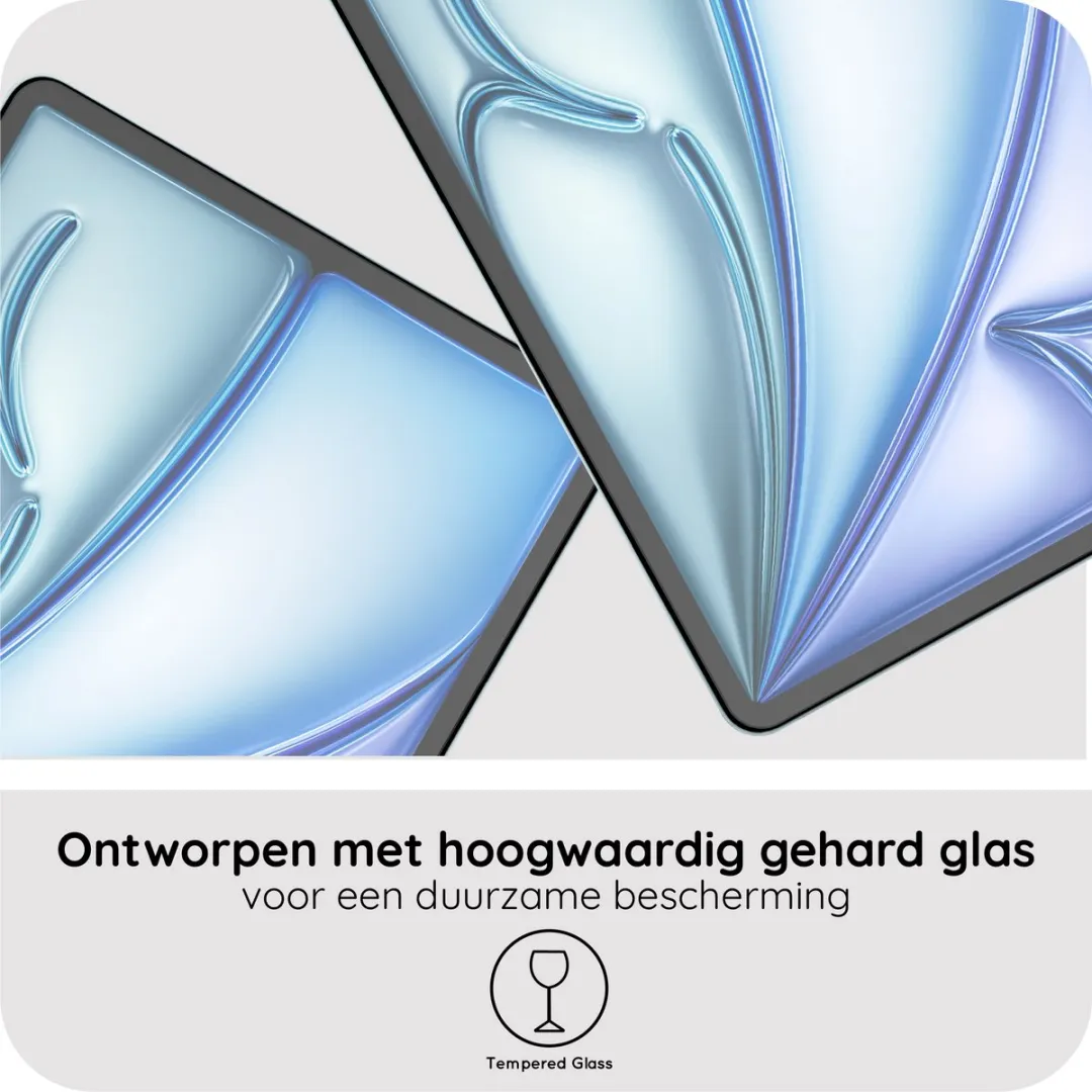 Just in Case Screenprotector iPad Air 13 Glas - 2 Stuks
