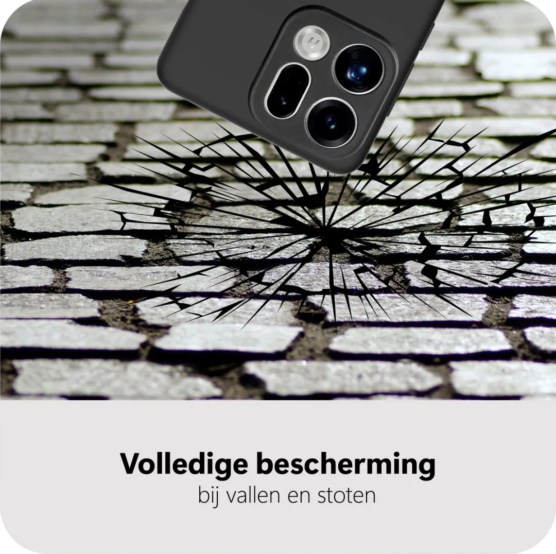 Just in Case Hoesje MOO2855KL1L Oppo Find X9 - Flexibel - Zwart - afbeelding 5 van 6