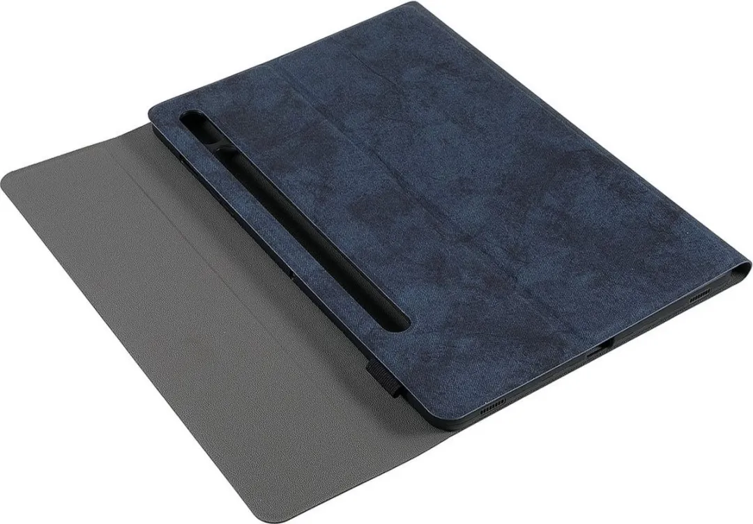 Just in Case Tablethoes met Toetsenbord 4253470 - Samsung Galaxy Tab S8+ 12.4" - Vintage Blauw