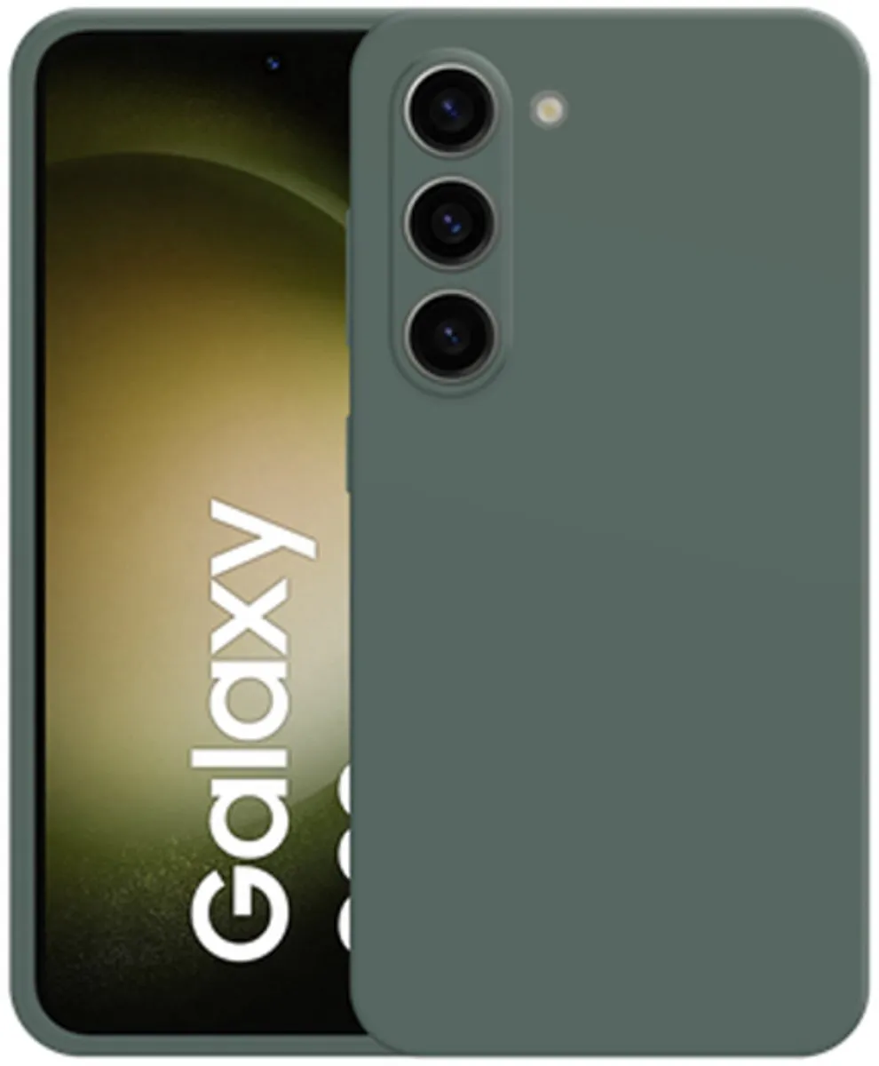 Just in Case Hoesje Samsung Galaxy S23 - Groen - 8062819