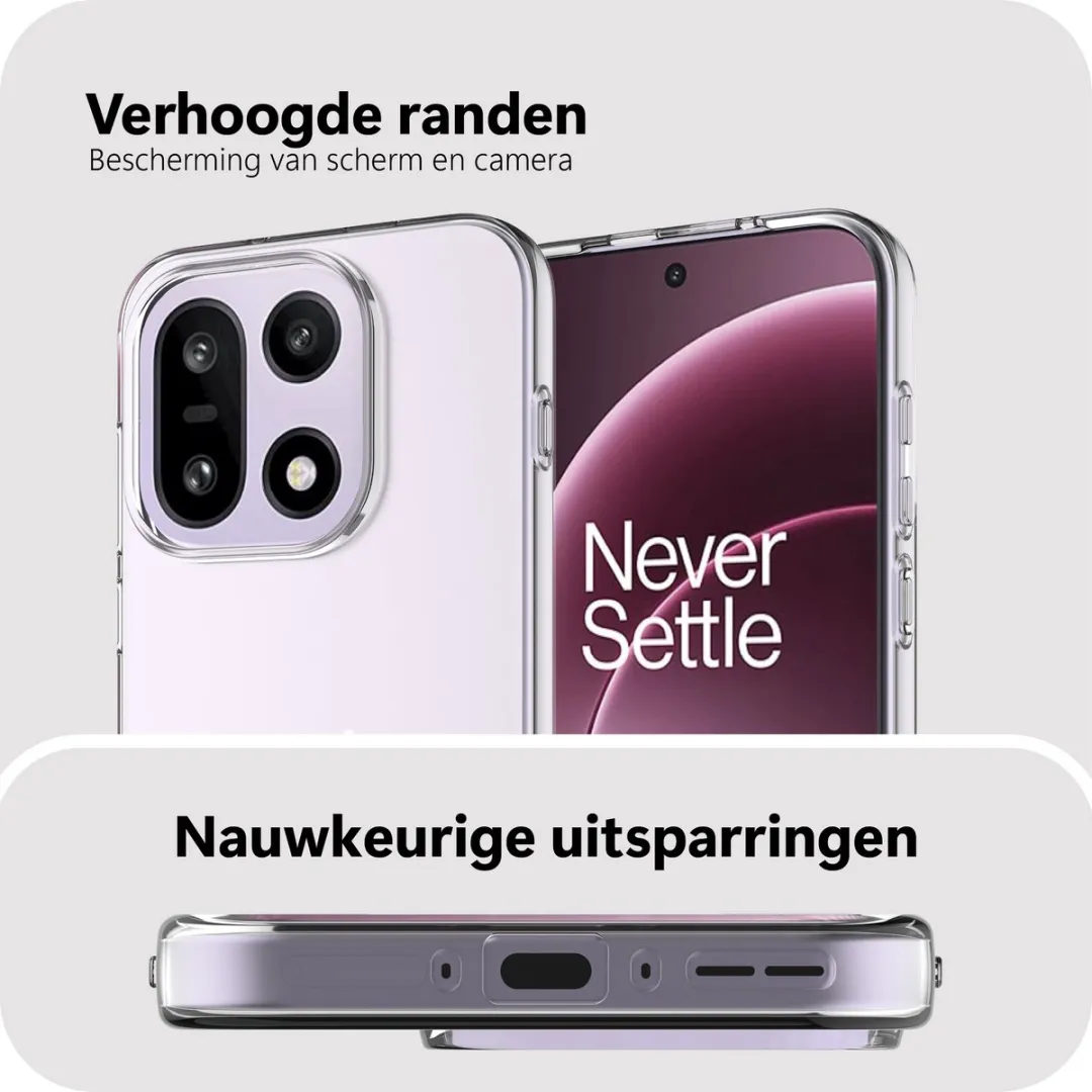 Just in Case Hoesje OnePlus 15 MON2828KL0L - Transparant