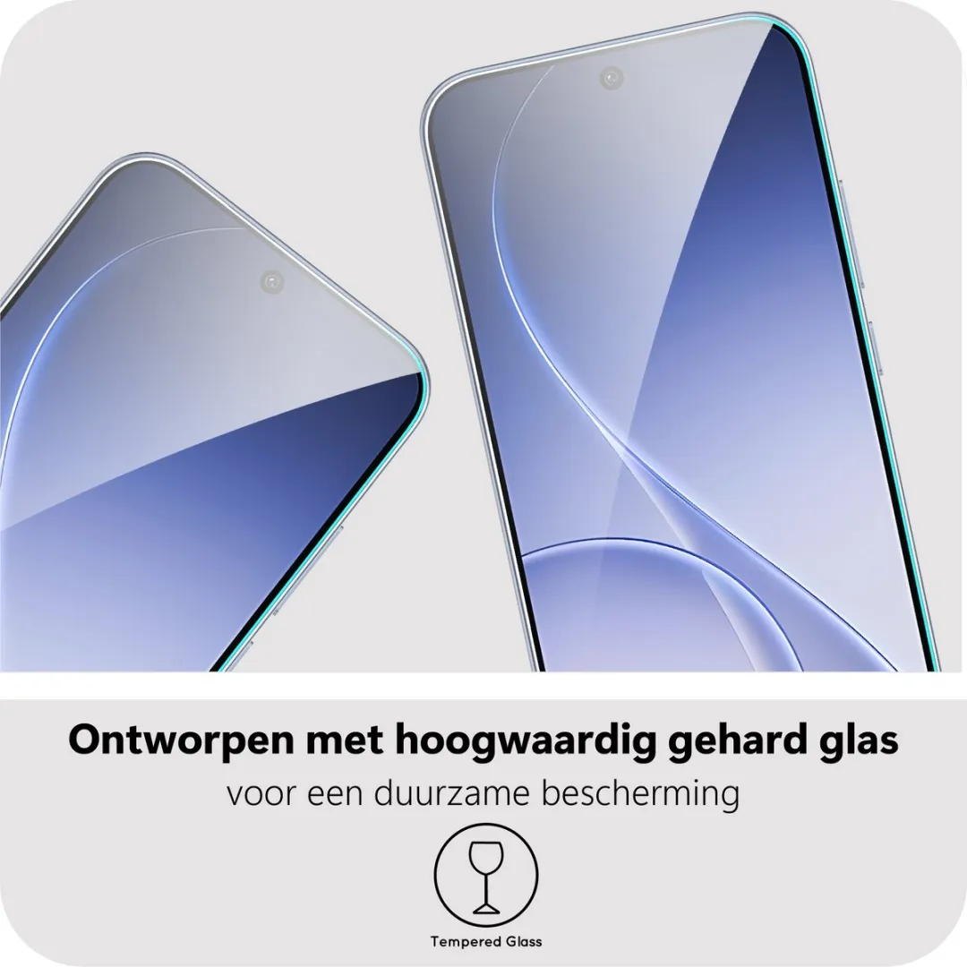 Just in Case Oppo Reno15 Screenprotector - Gehard Glas