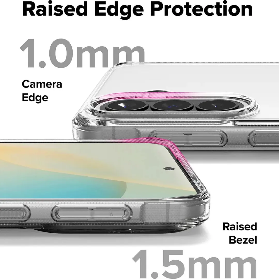 Ringke Fusion Card Hoesje Samsung Galaxy A57 - Transparant