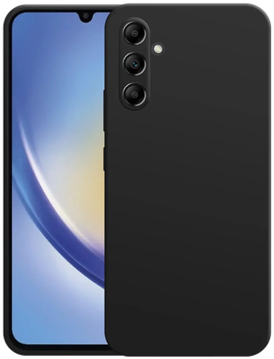 Just in Case Hoesje Samsung Galaxy A34 8111340 - Zwart