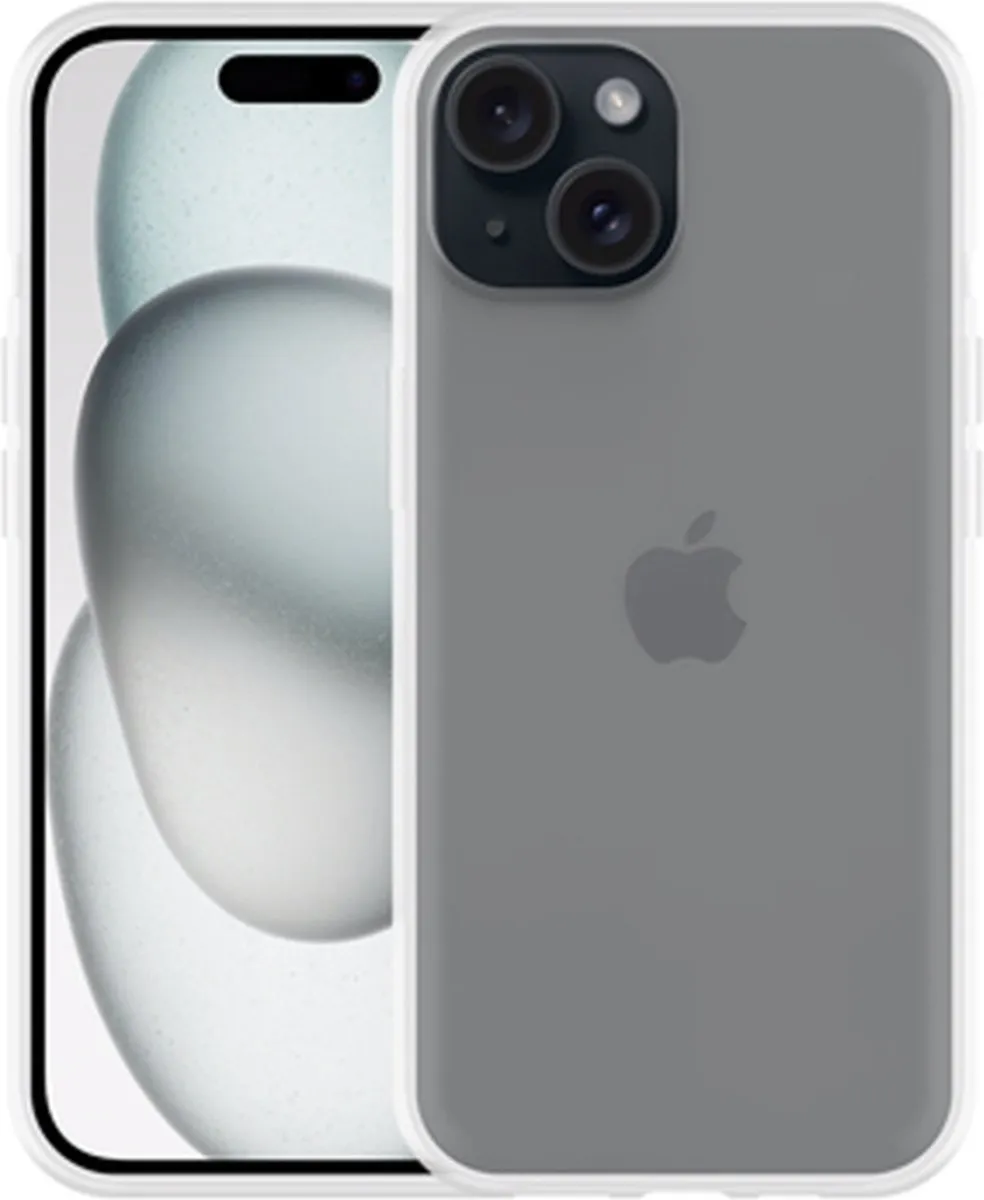 Just in Case iPhone 15 Siliconen Hoesje - Transparant - MPN 8129642
