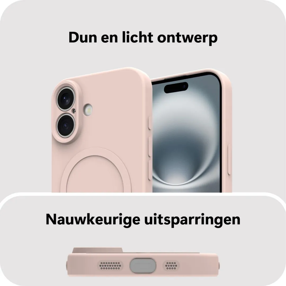 Just in Case iPhone 17 MagSafe Hoesje MAP2761KC9M - Roze