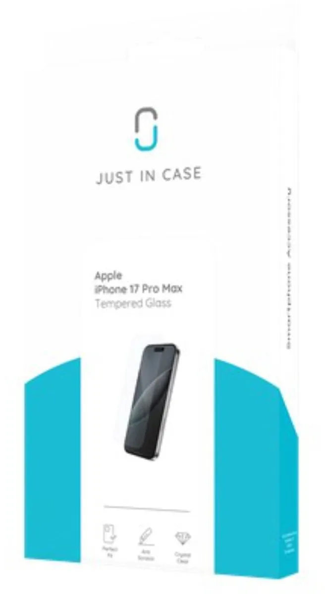 Just in Case MAP2763SG0 Screenprotector - iPhone 16/17 Pro Max