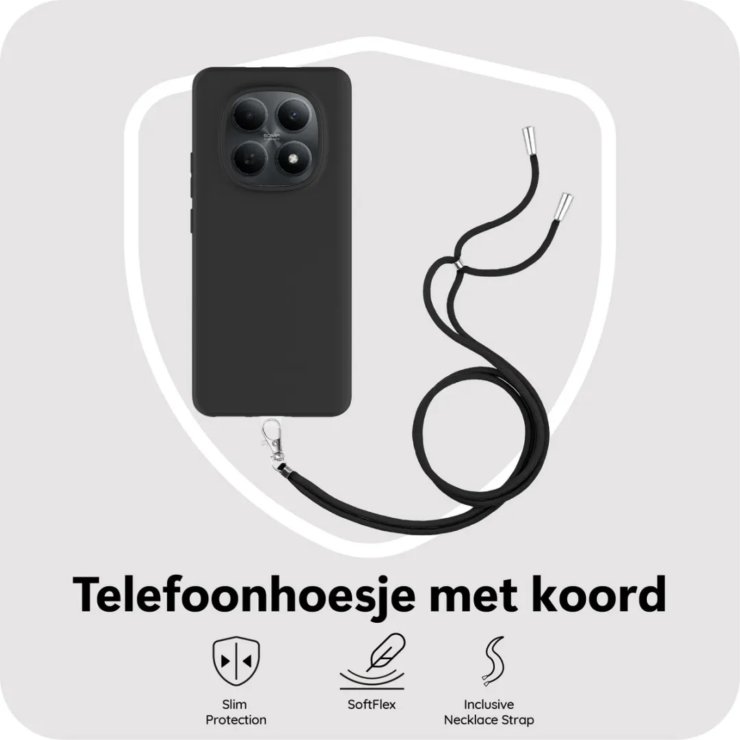 Just in Case Hoesje MXM2874KL1L Xiaomi Poco M8 5G - Zwart