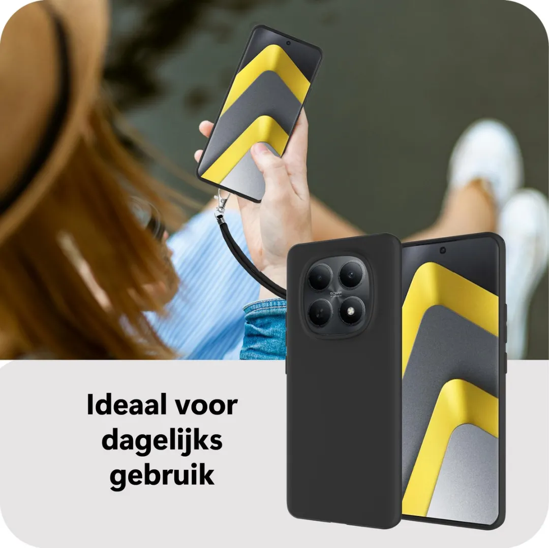 Just in Case Hoesje MXM2874KL1L Xiaomi Poco M8 5G - Zwart