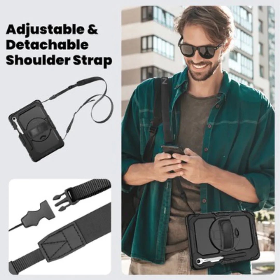 Just in Case TSA2812AG1 Tablethoes - Samsung Galaxy Tab A11 - Zwart