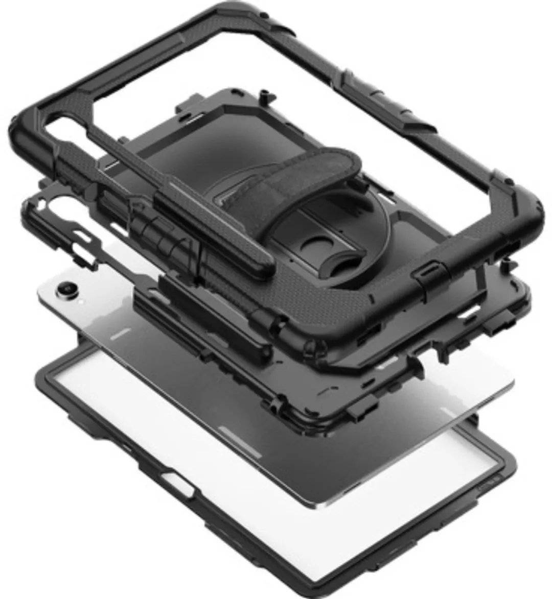 Just in Case TSA2812AG1 Tablethoes - Samsung Galaxy Tab A11 - Zwart - afbeelding 6 van 6