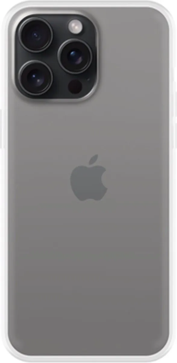 Just in Case iPhone 15 Pro Max Hoesje Siliconen - Transparant - 8132727 - afbeelding 6 van 6