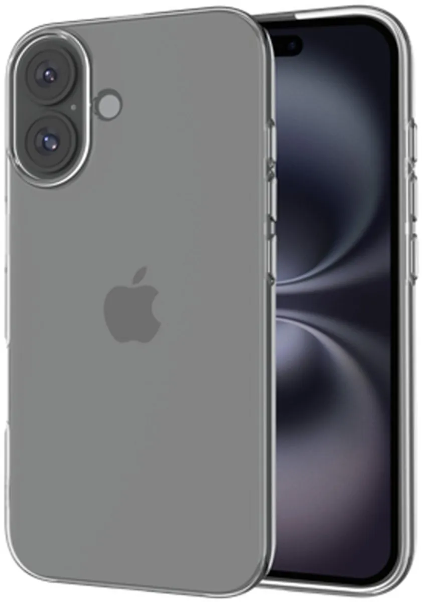 Just in Case iPhone 16 Plus Hoesje Siliconen 8332745 - Transparant - afbeelding 6 van 6