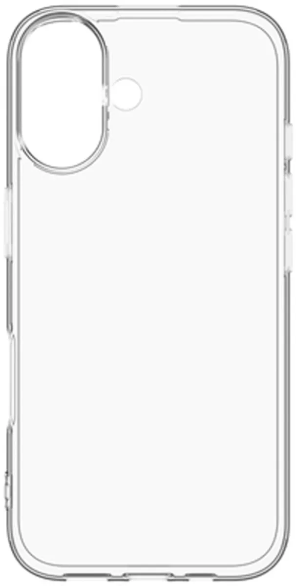 Just in Case iPhone 16 Plus Hoesje Siliconen 8332745 - Transparant