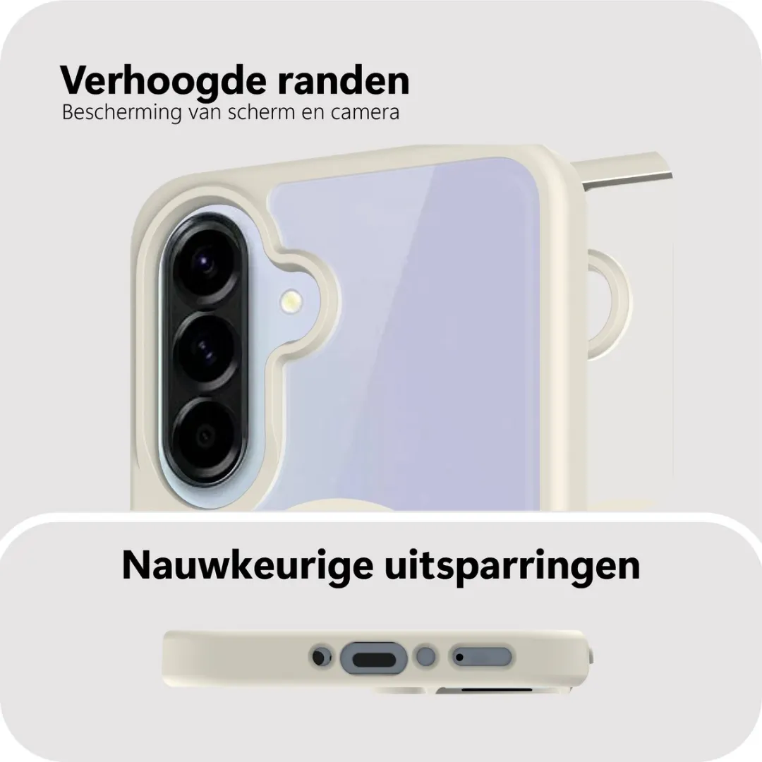 Just in Case MSA2870AE10M Hoesje Samsung Galaxy A37 - MagSafe - Ivory