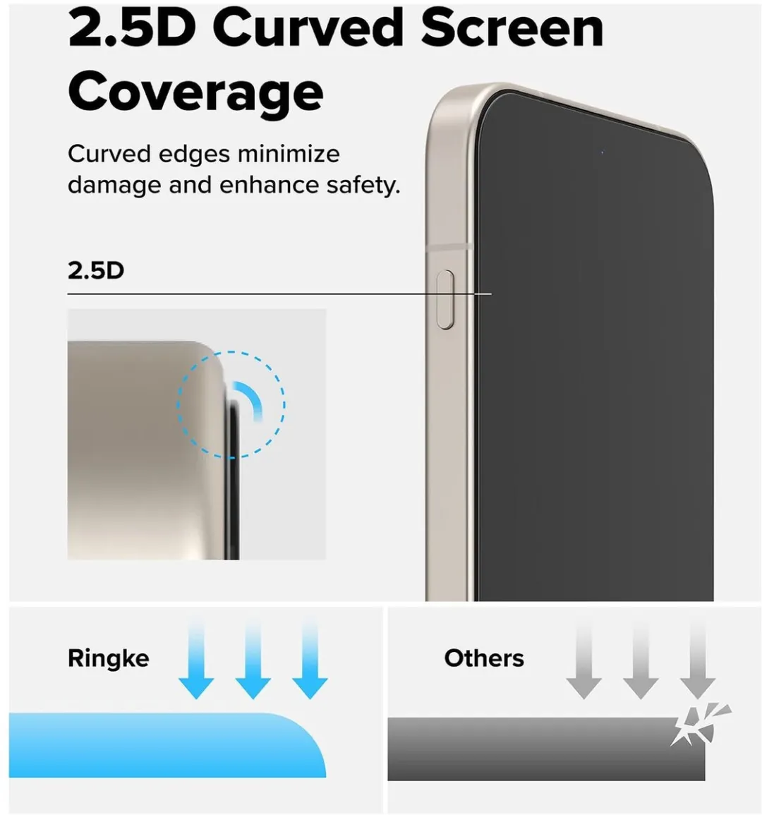 Ringke Easy Slide OnePlus 15 Tempered Glass - 2 Stuks