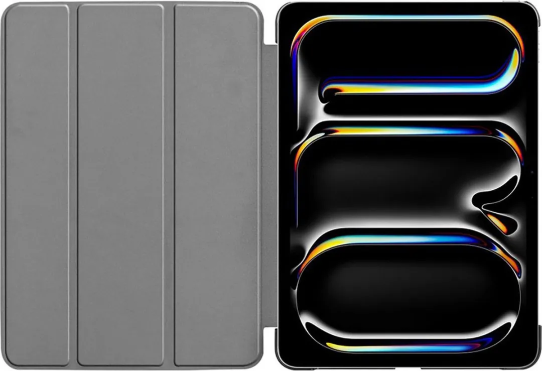 Just in Case TriFold Bookcase Hoes iPad Pro 13 2024/2025 M4/M5 - Zwart - afbeelding 6 van 6