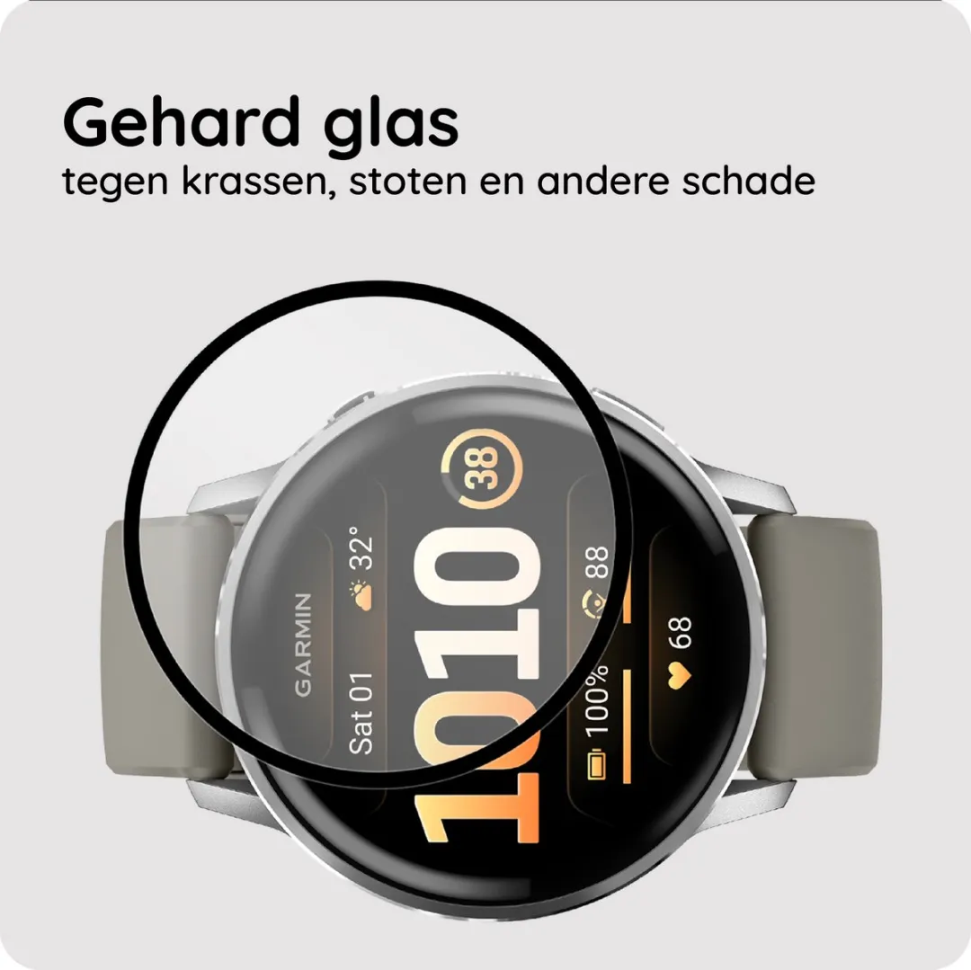 Just in Case Screenprotector Garmin Venu 4 41mm - 2 Stuks