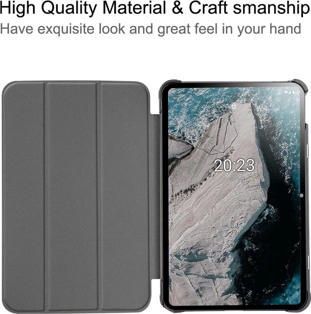 Just in Case Nokia T20 Tablethoes TriFold Bookcase 10.4" - Rose Gold