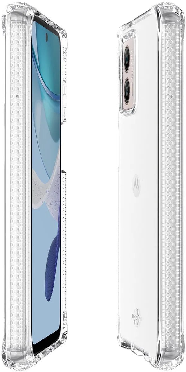Itskins Hoesje Motorola G53 5G - Transparant