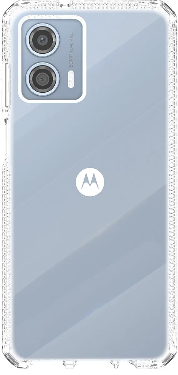 Itskins Hoesje Motorola G53 5G - Transparant