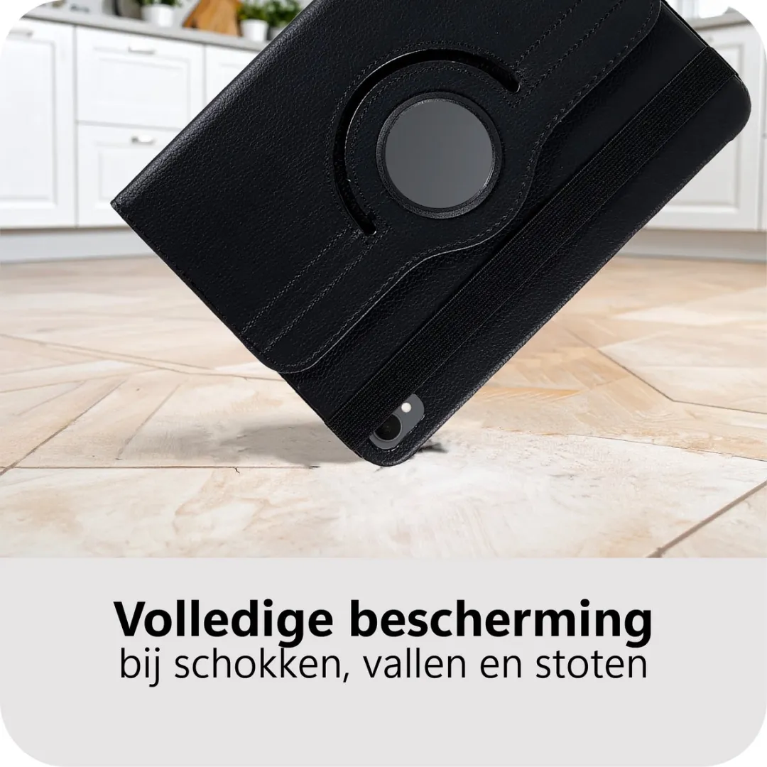 Just in Case TSA2809TP1 Tablethoes - Samsung Galaxy Tab S11 - 360° Draaibaar - Zwart