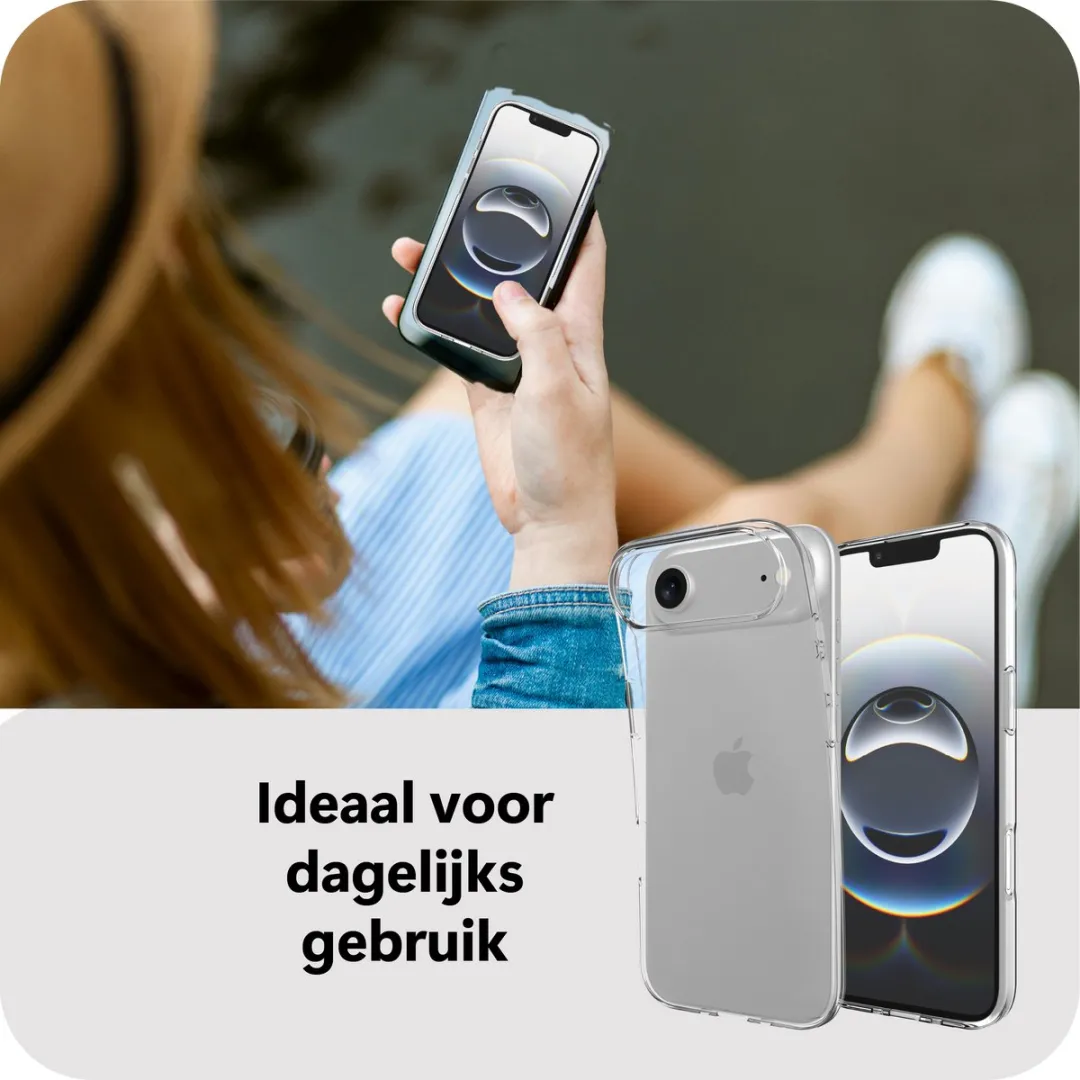 Just in Case iPhone Air Siliconen Hoesje MAP2764ZC0 - Transparant