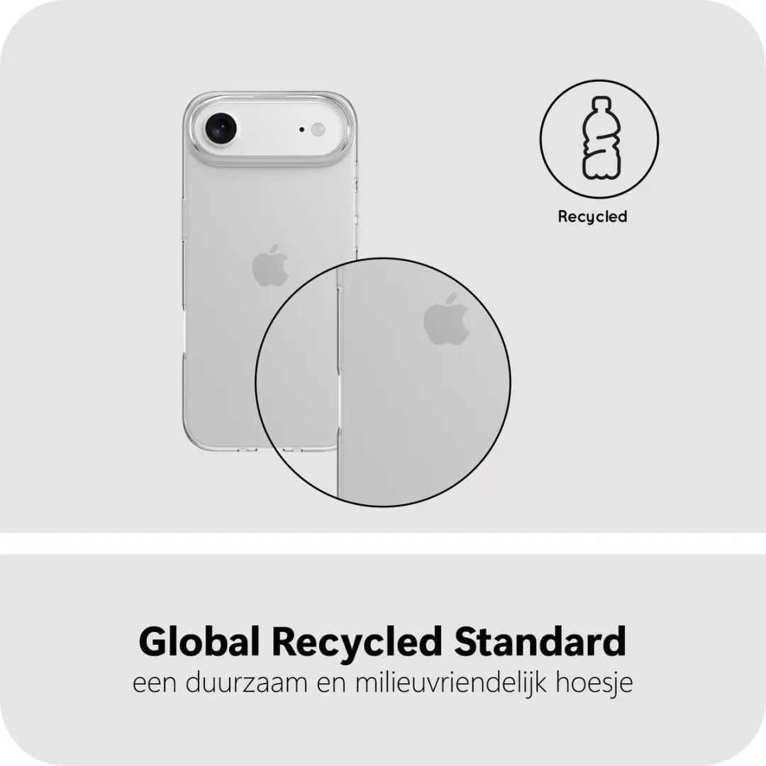 Just in Case iPhone Air Siliconen Hoesje MAP2764ZC0 - Transparant